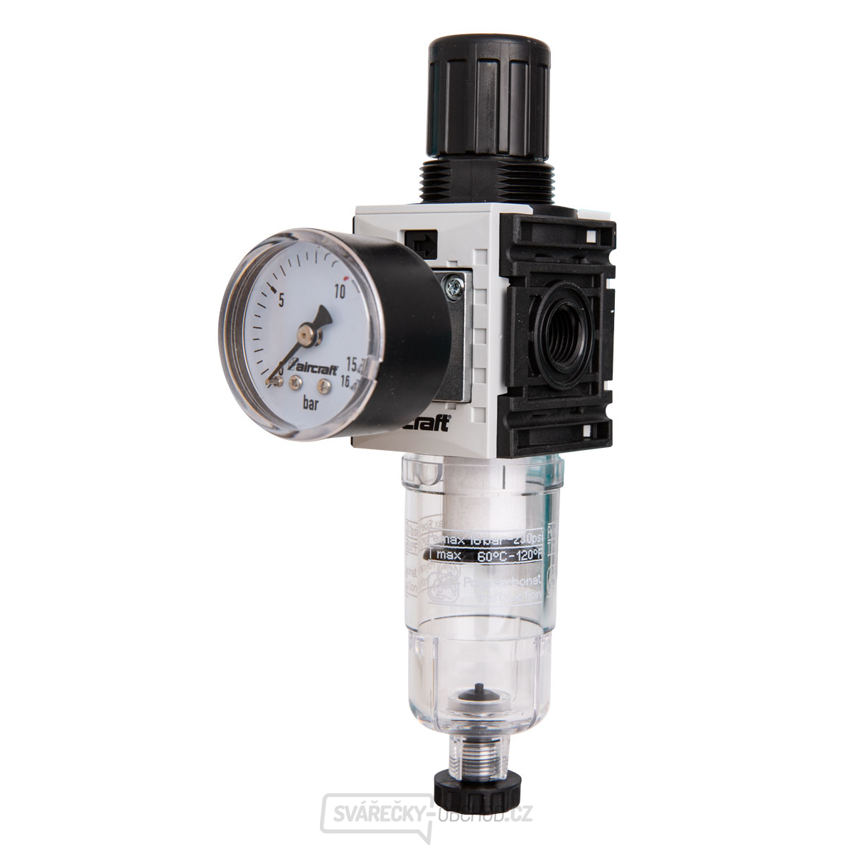 Regulátor tlaku s filtrem BG1 1/4", 12 bar