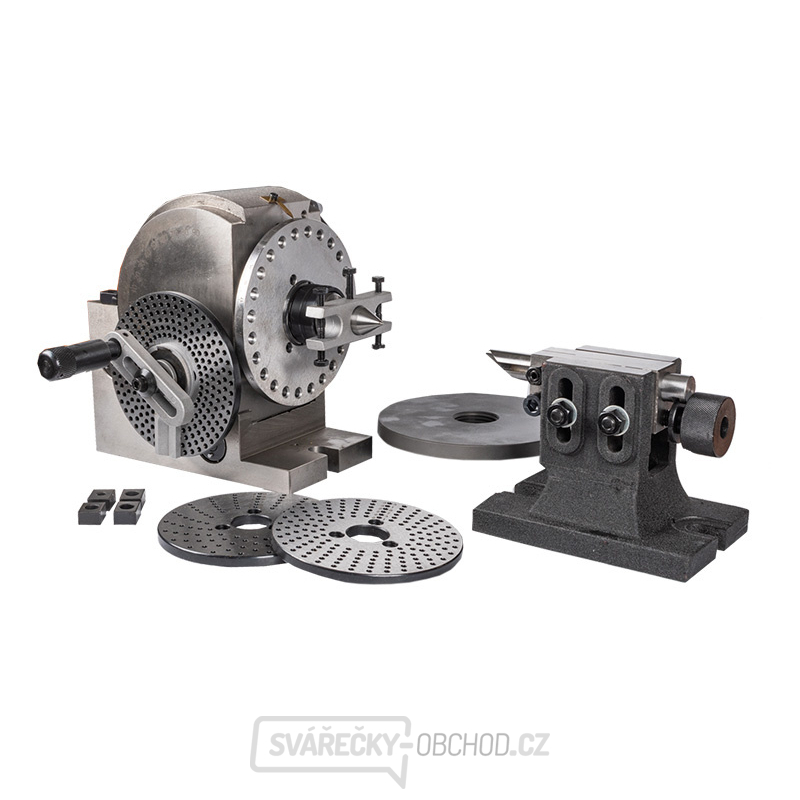 DH-125/3 Dělící hlava s koníkem bez sklíčídla MK3 (BS-1) DH-125/3 Dělící hlava s koníkem bez sklíčídla MK3 (BS-1) gallery main image