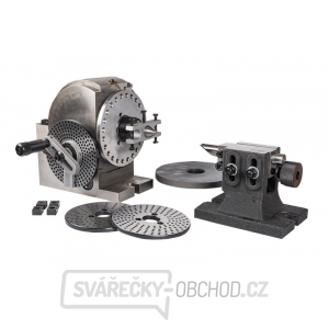 DH-125/3 Dělící hlava s koníkem bez sklíčídla MK3 (BS-1) DH-125/3 Dělící hlava s koníkem bez sklíčídla MK3 (BS-1) gallery main image