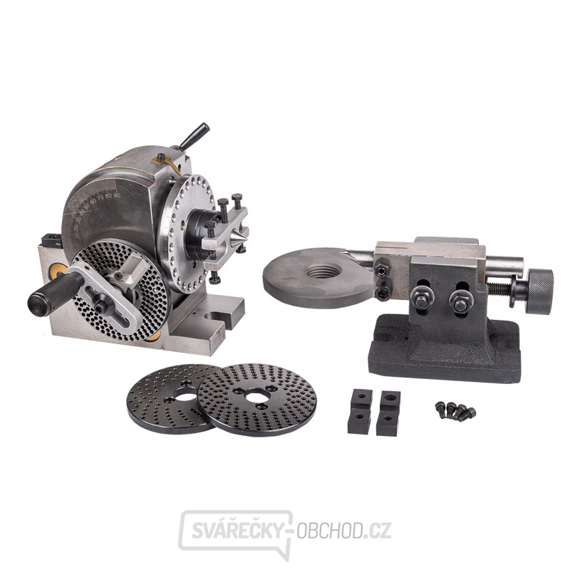 DH-100/2 Dělící hlava s koníkem bez sklíčídla MK2  (BS-0)