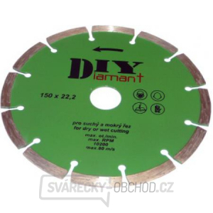 DIYS 115 - Diamantový kotouč segmentový