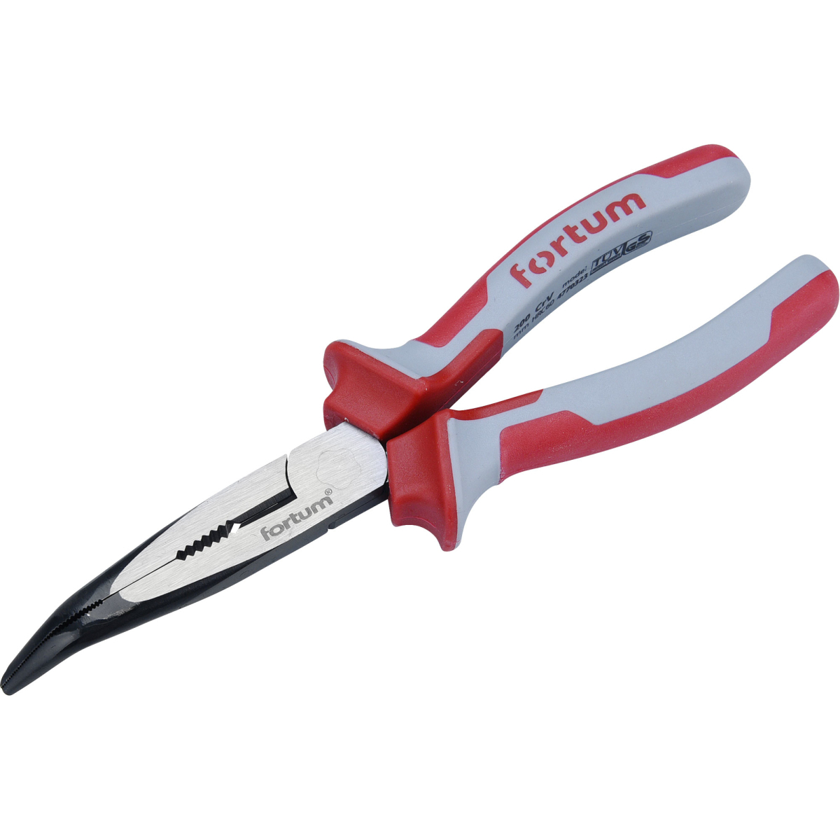 Fortum Kleště půlkulaté zahnuté, 200mm 4770323