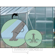 Náhradní prosklení pro skleník VITAVIA SIRIUS PC 4 mm LG3048 Náhled