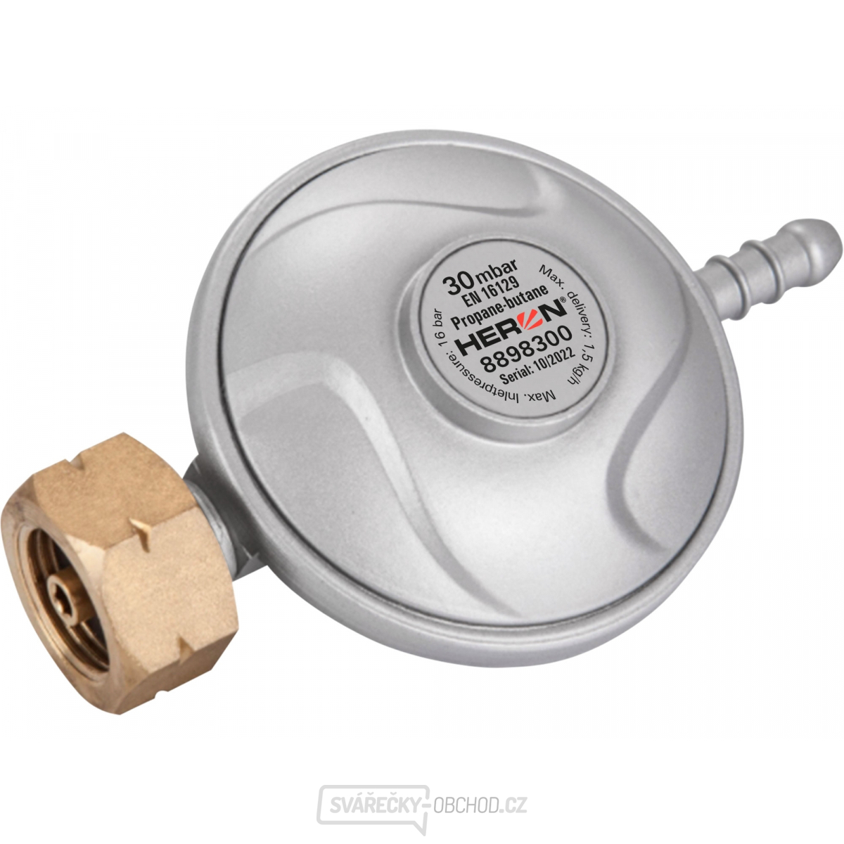 Regulátor tlaku, 30mbar (3kPa)