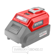 Nabíječka aku pro USB zařízení, se světlem, SHARE20V, bez baterie, 5V/2A Náhled