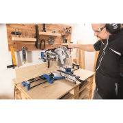 Scheppach HM 305 SL pokosová pila s potahem a laserem Náhled