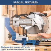 Scheppach HM 305 SL pokosová pila s potahem a laserem náhled