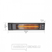 Palram Infračervené topidlo 1800 W  Palram Infračervené topidlo 1800 W  náhled