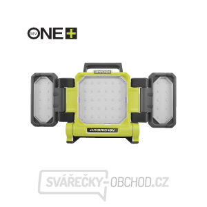 Ryobi RLPH18-0 aku hybridní panelové světlo ONE+ (bez baterie a nabíječky) Ryobi RLPH18-0 aku hybridní panelové světlo ONE+ (bez baterie a nabíječky) gallery main image