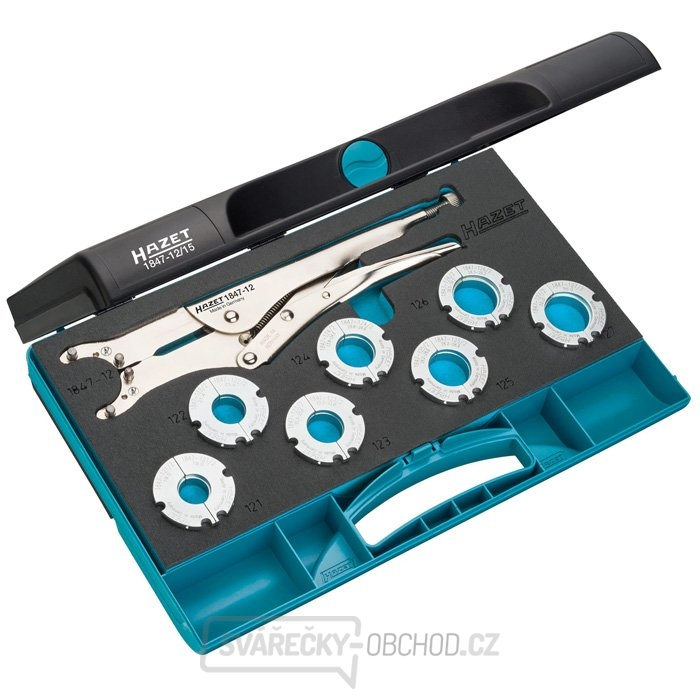 Kleště na pojistné kroužky kloubů hnacích hřídelí HAZET 1847-12/15 Kleště na pojistné kroužky kloubů hnacích hřídelí HAZET 1847-12/15 gallery main image
