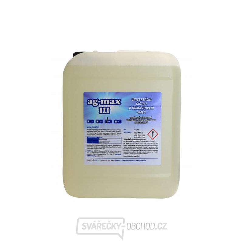 Čisticí koncentrát SIMPLY SONIC Heavy Duty Cleaner AG Max III 10l