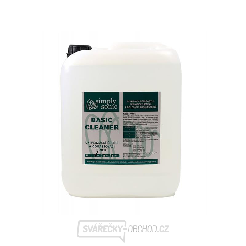 Čisticí koncentrát SIMPLY SONIC Basic Cleaner 5l