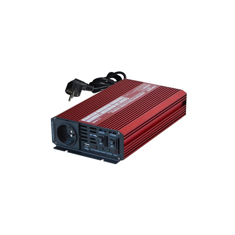 Levně Měnič napětí CARSPA UPS600 12V/230V 600W + UPS + nabíječka 04230454