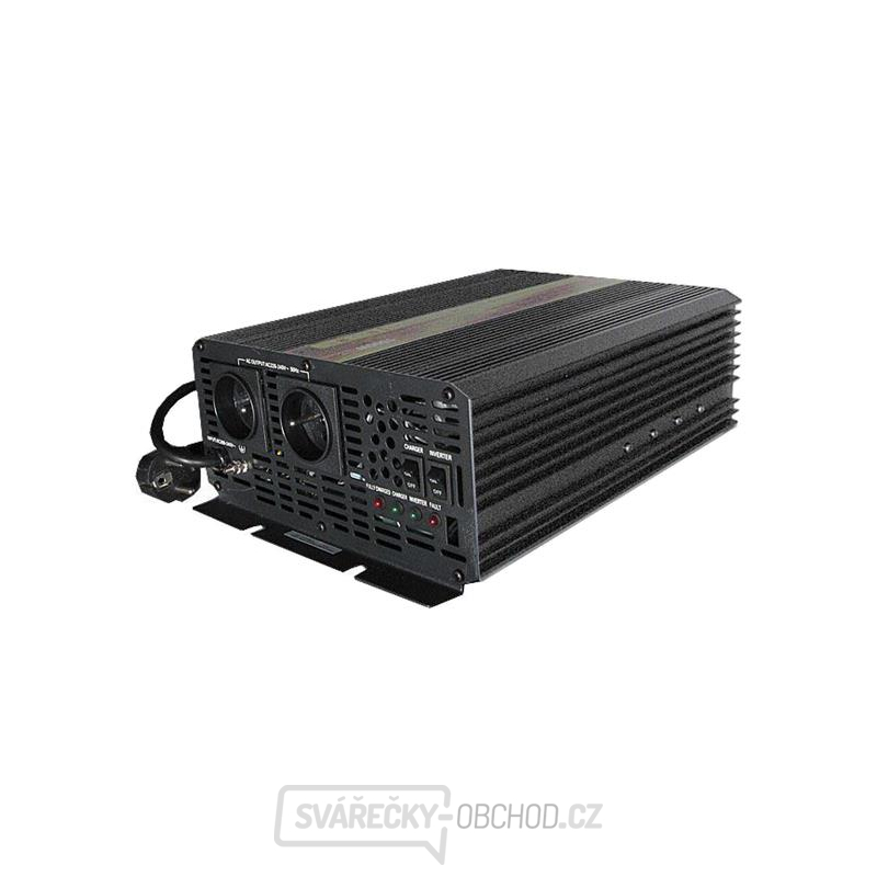 Měnič napětí CARSPA UPS2000 12V/230V 2000W + UPS + nabíječka