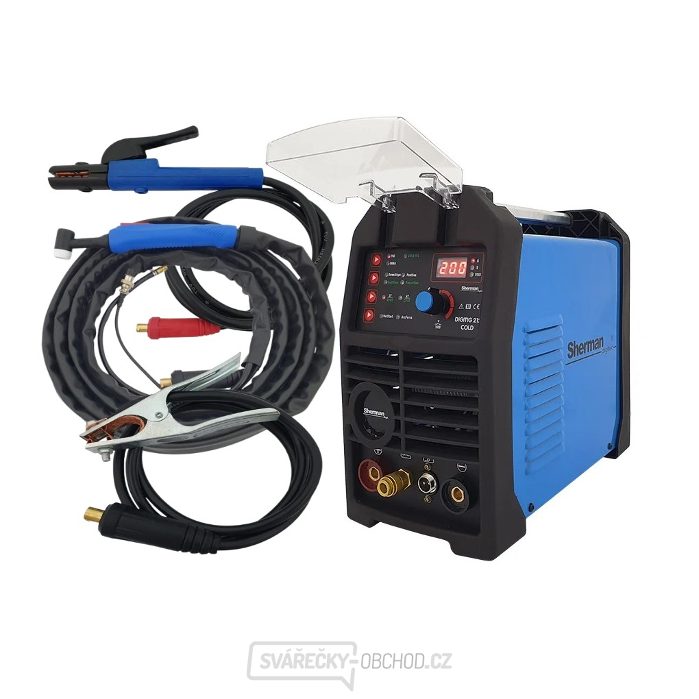 Invertorová svářečka SHERMAN DIGITIG 212 COLD