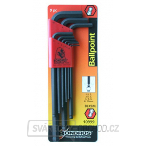 proGuard - 9-ti dílná sada imbusových klíčů s kuličkou BLX 9 proGuard - 9-ti dílná sada imbusových klíčů s kuličkou BLX 9 gallery main image