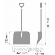 Hrablo na sníh VeGA W46 Náhled