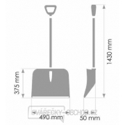Hrablo na sníh VeGA ALU49 Náhled