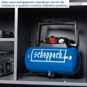 Scheppach HC 06 bezolejový kompresor 6l náhled