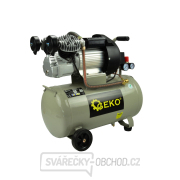 #Dvojitý pístový olejový kompresor 50L (1) Náhled