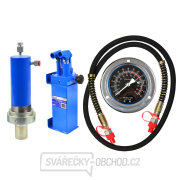 Hydraulické čerpadlo do dílenského lisu 30T, manometr GEKO Hydraulické čerpadlo do dílenského lisu 30T, manometr GEKO gallery main image