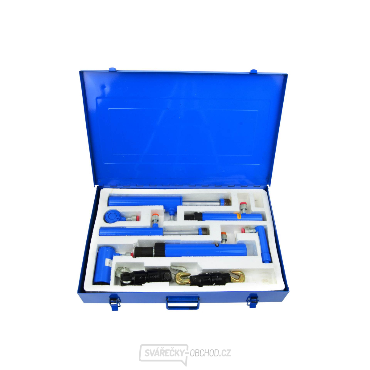 Hydraulické spojky, sada 7ks, kufr GEKO