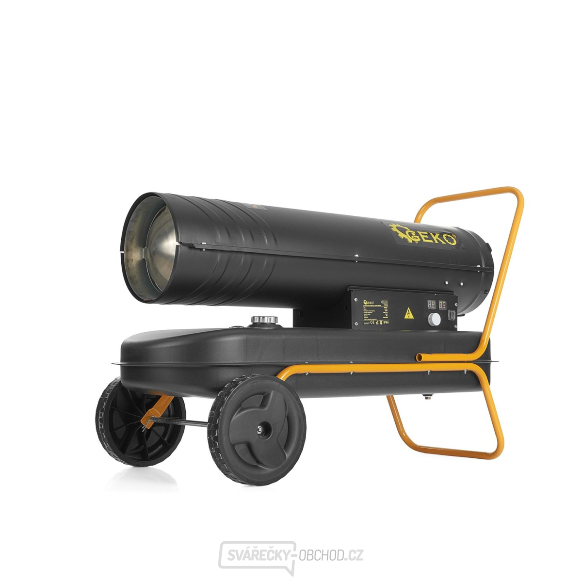 Horkovzdušná naftová turbína s termostatem, 65kW GEKO