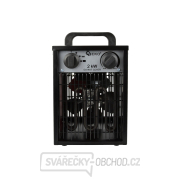 Elektrický ohřívač vzduchu s ventilátorem 2kW GEKO Elektrický ohřívač vzduchu s ventilátorem 2kW GEKO gallery main image