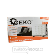 Konvektorový ohřívač Turbo & Timer GEKO náhled