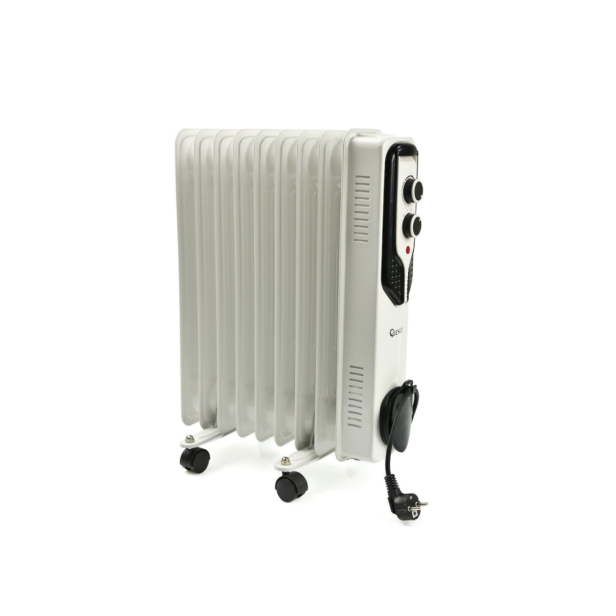 Olejový ohřívač s regulací a 7 žebrovým termostatem 1500W GEKO G80550