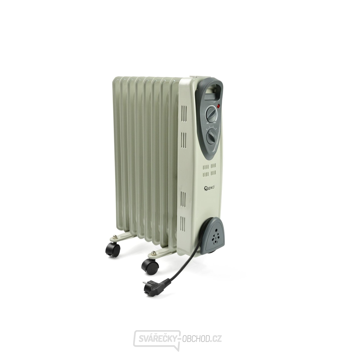 Olejový ohřívač s regulací a termostatem 7 žeber 1500W B57 GEKO