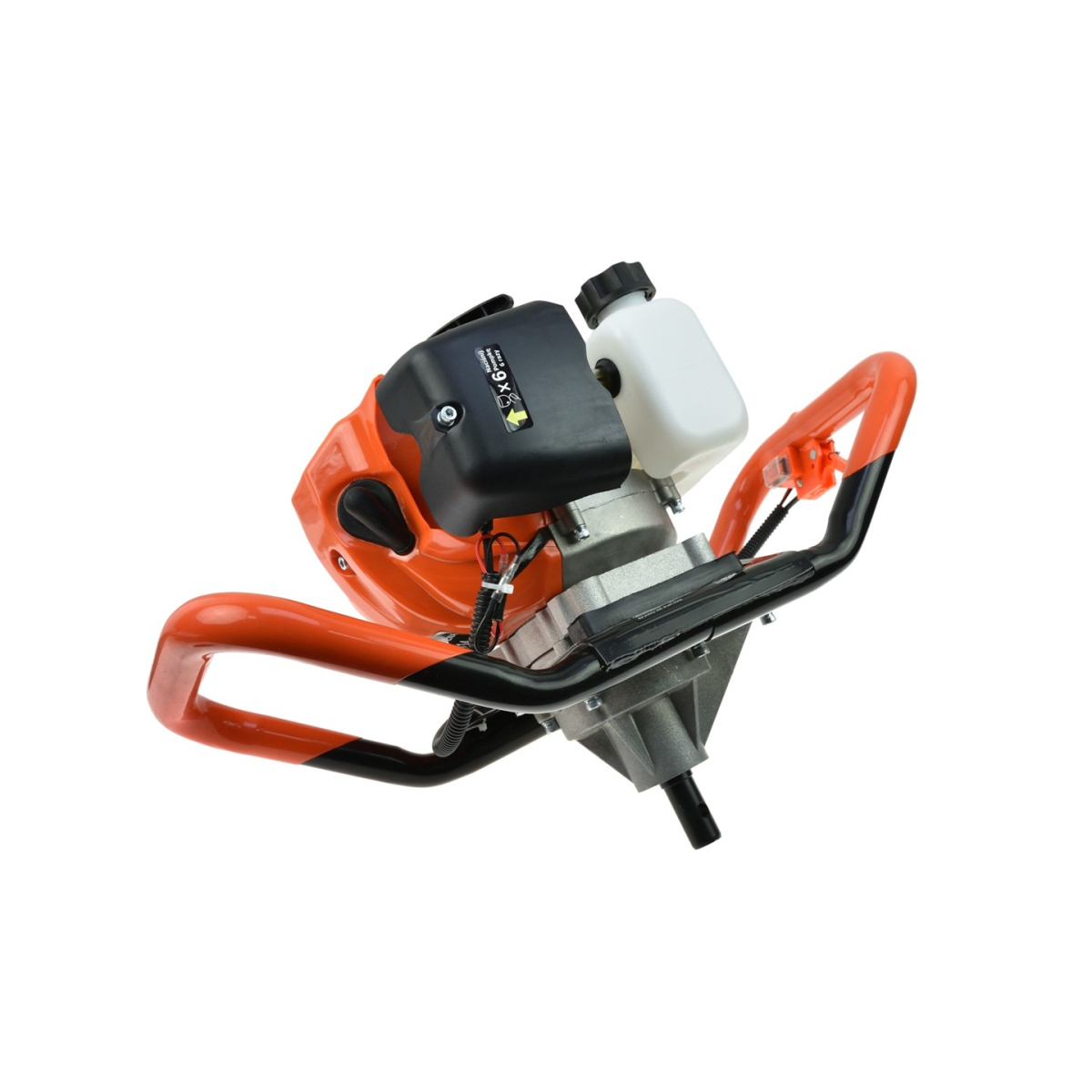 Levně Motorový půdní vrták, dvoutakt 5,2 HP bez vrtáků GEKO G84024