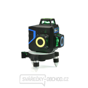 Laserová vodováha křížový laser měřidlo 3D 360° GEKO náhled