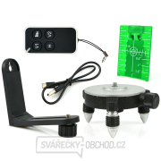 Laserová vodováha křížový laser měřidlo 3D 360° GEKO náhled