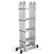 Víceúčelový kloubový žebřík 4,7m GEKO náhled