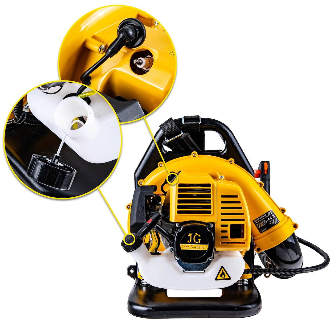 Motorové dmychadlo foukač listí benzínový JG Strong 1,25kW GEKO Náhled