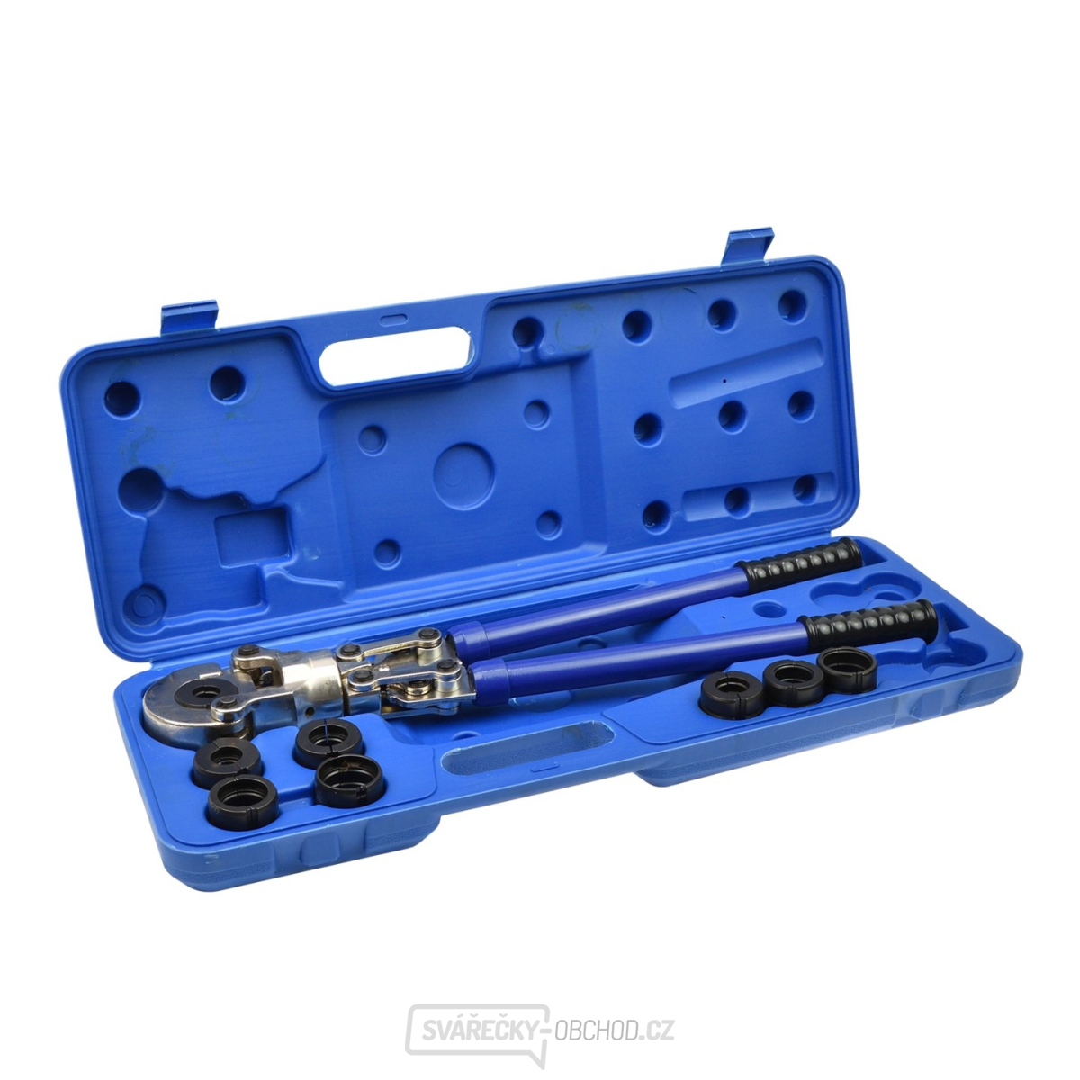 Hydraulické krimpovací kleště Pex-AL-PEX + 8 nástavců GEKO