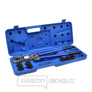 Hydraulické krimpovací kleště Pex-AL-PEX + 8 nástavců GEKO Hydraulické krimpovací kleště Pex-AL-PEX + 8 nástavců GEKO gallery main image