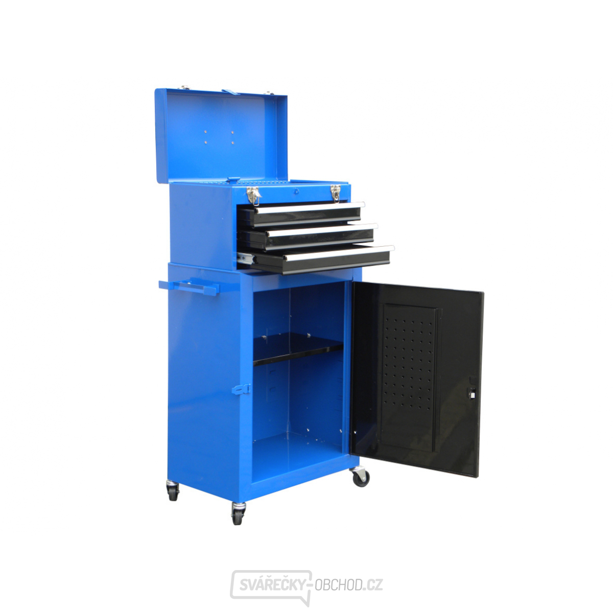 Dílenská skříňka, 3 šuplíky GEKO