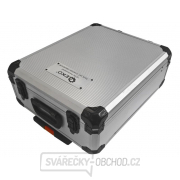 Kufr nářadí 186 dílů, AL konstrukce, rozbitý kufr GEKO náhled