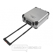 Kufr nářadí 186 dílů, AL konstrukce, rozbitý kufr GEKO náhled