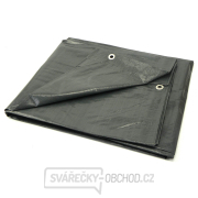 Plachta PP/PE nepromokavá extra silná, šedá, 10x10 m GEKO Plachta PP/PE nepromokavá extra silná, šedá, 10x10 m GEKO gallery main image