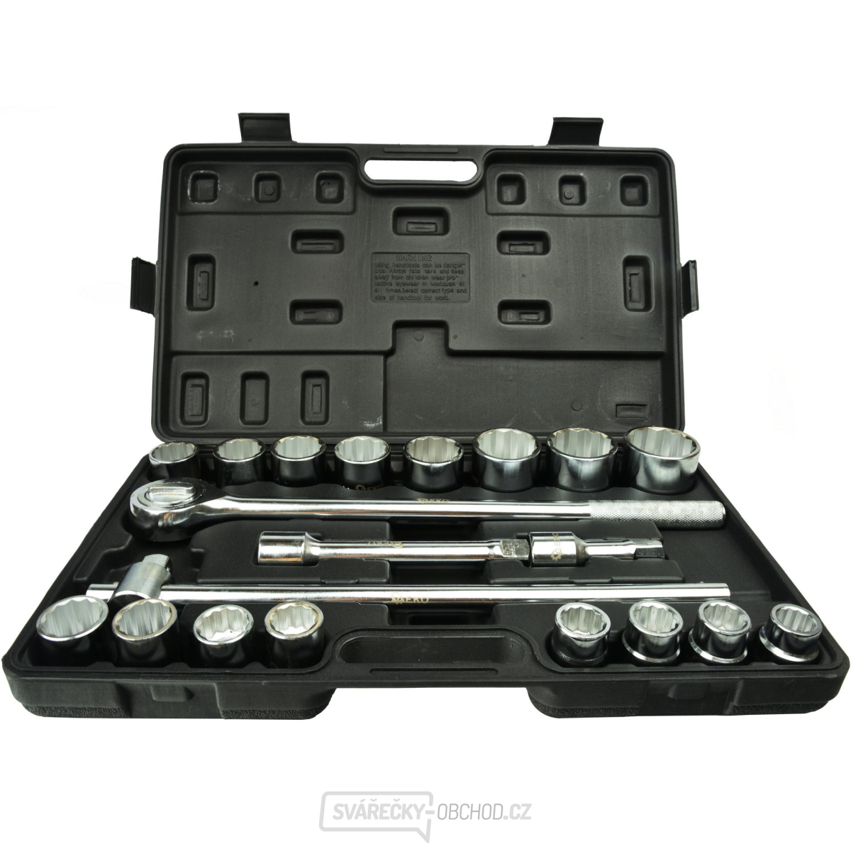 Gola sada Geko 3/4", 19-50mm vícehran  - 21 ks