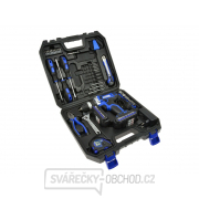 Akumulátorový šroubovák 18 V + nářadí, 46 ks GEKO Akumulátorový šroubovák 18 V + nářadí, 46 ks GEKO gallery main image