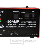Nabíječka autobaterií se startem 6/12V, 100A GEKO Nabíječka autobaterií se startem 6/12V, 100A GEKO náhled