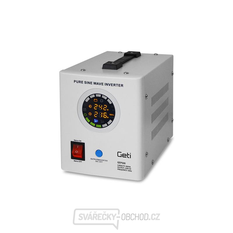 Zdroj záložní GETI GEP500 sinus 500W