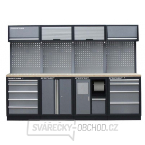 Sestava dílenského nábytku Procarosa PROFI TGCW-5001A4 Pracovní deska:: dřevěná Sestava dílenského nábytku Procarosa PROFI TGCW-5001A4 Pracovní deska:: dřevěná gallery main image