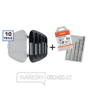 Sada vytahovačů+sada lev. spiral. vrtáků Sada vytahovačů+sada lev. spiral. vrtáků gallery main image