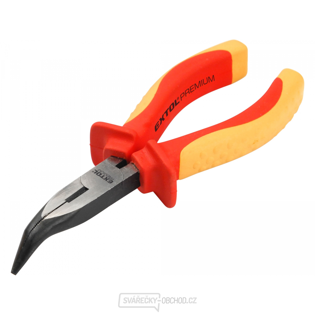 Kleště půlkulaté zahnuté, 160mm, 1000V