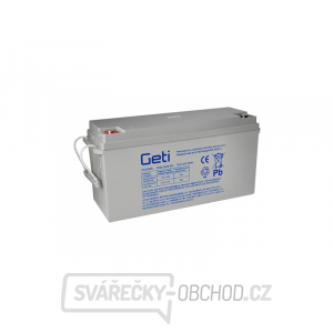 Baterie gelová 12V 150Ah GETI pro soláry Baterie gelová 12V 150Ah GETI pro soláry gallery main image